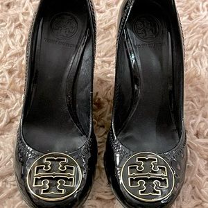 Tory Burch Patent Leather wedge heels